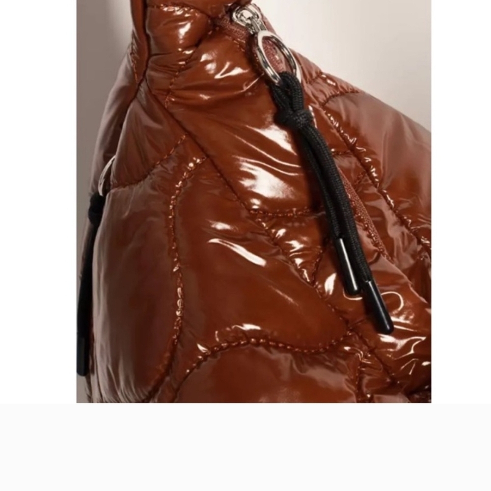FP Movement by Free People Shiny Brown Hobo Bag - Picture 4 of 5